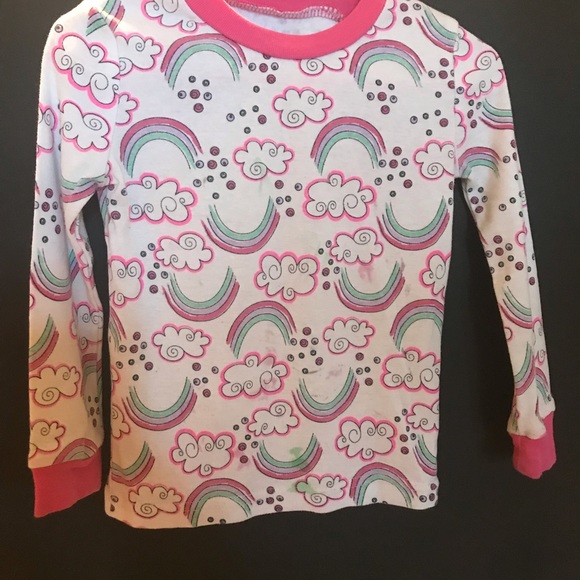 2piece set rainbow cloud design pj’s - Picture 5 of 5